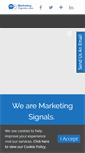 Mobile Screenshot of marketingsignals.com